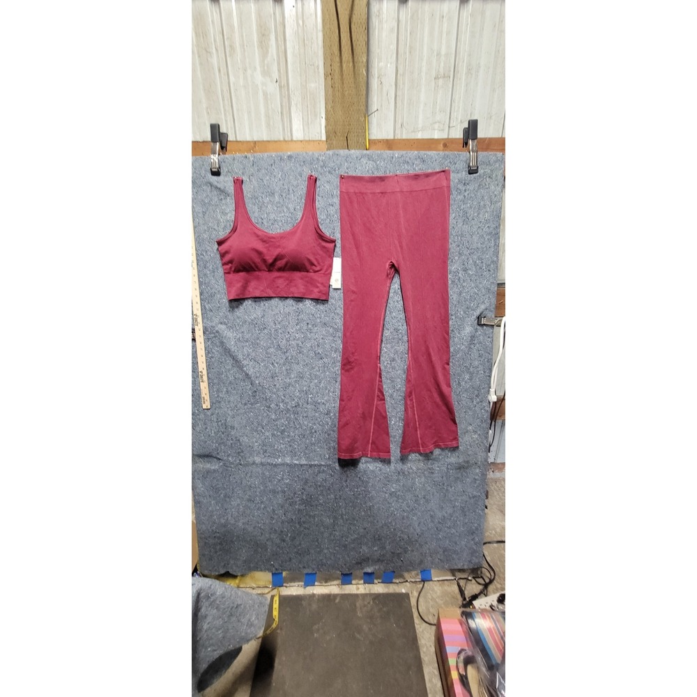 No Boundaries Flare Set Sparkling Merlot 2 PC Set Size XXL (20)